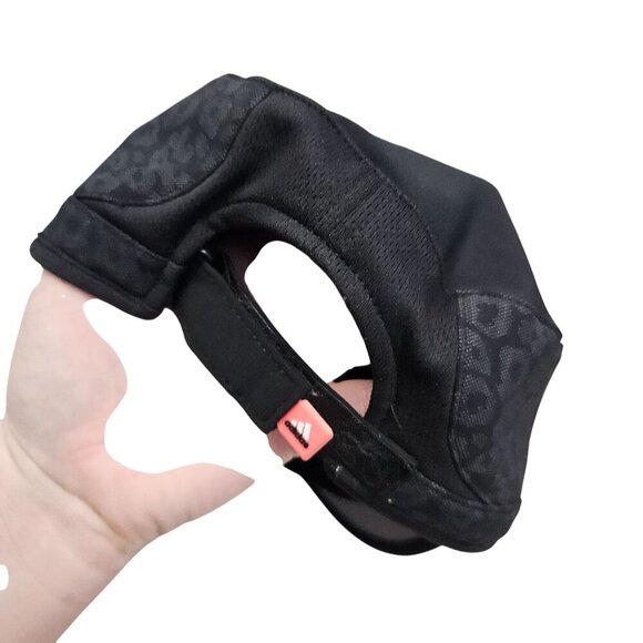 Adidas Adizero Cap Black & Gray Leopard Print Sports Cap Womens Running Marathon - Picture 4 of 7